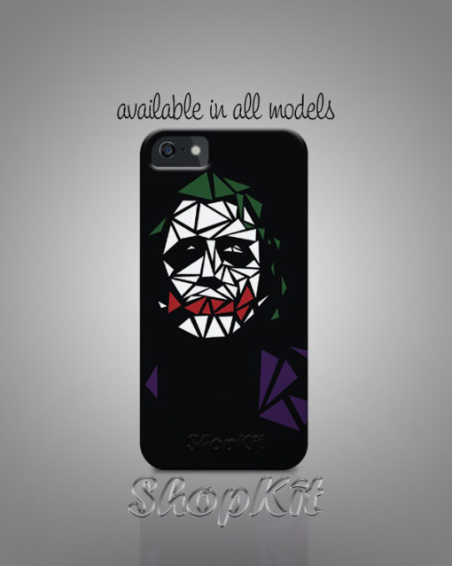 Character from Batman with polygon effect for customize printing of mobile cover in pakistan