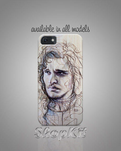 desenho jon snow sketch for Customize Mobile Cover