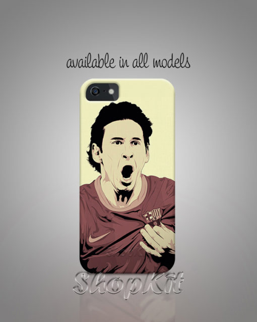 FCB player pop art customize mobile cover